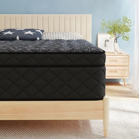 12" 14" Twin Full Queen King Mattress In a Box Pocket Spring Gel Memory Foam