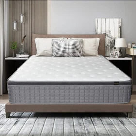 10"12"14" Gel Memory Foam Mattress Innerspring Twin Full Queen King Bed in A Box