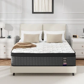 12" Hybrid Mattress in a Box Memory Foam Innerspring ,Twin Full Queen King Size