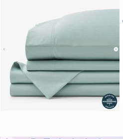 Thecompanystore Premium Smooth Supima&reg; Cotton Wrinkle-Free Sateen Bed Sheet Set
