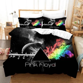 3D Starry Sky Geometry Planet Dove Quilt Cover Set Bedding Sets Pillowcases