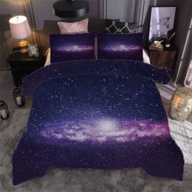 starry sky with light 3D Print Duvet Quilt Doona Covers Pillow Case Bedding Sets