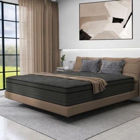 12"14" Hybrid Mattress Innerspring Memory Foam Twin Full Queen King Bed In A Box