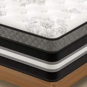 12"14" Mattress Twin Full Queen King Size Gel Memory Foam Pocket Spring in a Box