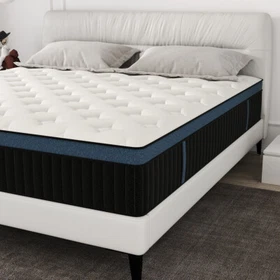 12"14" Hybrid Mattress Memory Foam InnerSpring Twin Full Queen King Bed In a Box