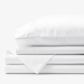 Premium Smooth Supima&reg; Cotton Wrinkle-Free Sateen Bed Sheet Set