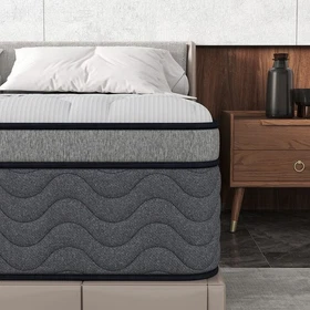 12" Gel Memory Foam Hybrid Spring Mattress Full Queen King In A Box Dual Firm
