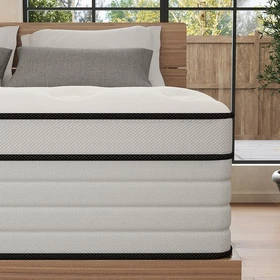 12/14 Inch Gel Memory Foam Pocket Spring Mattress Twin Full Queen King In A Box