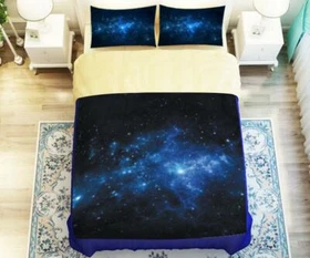 3D Night Starry Sky Night KEP2492 Bed Pillowcases Quilt Duvet Cover Kay