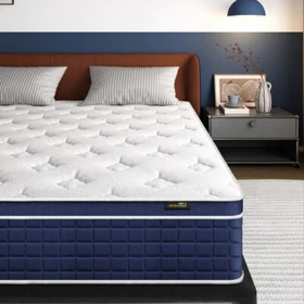 Mattress 12"14" Memory Foam Hybrid Innerspring Twin Full Queen King In Box