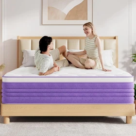 12" Queen Mattress Dual-Sided Comfort Memory Foam & Cool Sleep or Size King Full