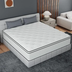 12"14" Mattress In A Box Gel Memory Foam Hybrid Spring Twin Full Queen King Size