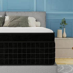 12"14" Gel Memory Foam Hybrid Spring Mattress Twin Full Queen King Size In a Box