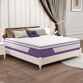 12/14 Inch Mattress Memory Foam InnerSpring Twin Full Queen King Size In A Box
