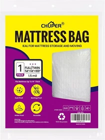 Mattress Moving & Storage Bag 100x60, Waterproof Dustproof Heavy Duty
