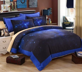 3D Cosmic Starry Sky Dream Pattern Quilt Cover Set Bedding Sets Pillowcases 64