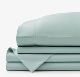 Legends Hotel Premium Smooth Supima Cotton Wrinkle-Free Sateen Bed Sheet Set