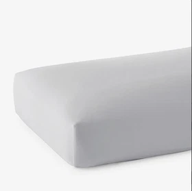 TCS Set of 2 Classic Smooth Wrinkle-Free Sateen Fitted Bed Sheet