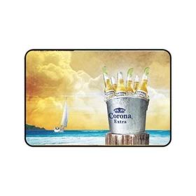 Corona Beer Bucket Limes Beach Sunny High Def Gaming Office Mouse Pad Desk Mat