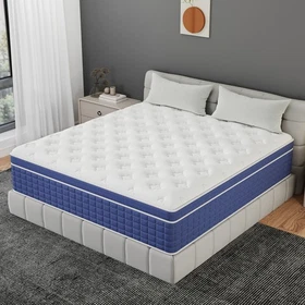 12" 14" Hybrid Mattress in a Box Twin Full Queen King Pocket Spring Medium Firm