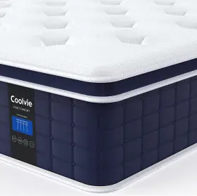 445043590539 TWIN Mattress Hybrid Box Firm Feel