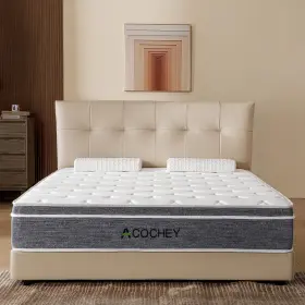 739713054634 ACOCHEY Mattress Box Gel Memory Foam Firm