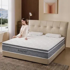 739713054825 ACOCHEY Twin Mattresses Hybrid Mattress Box Gel