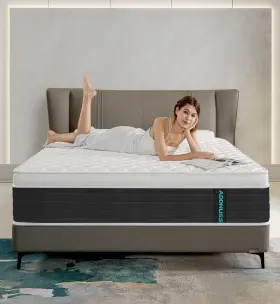 739713124344 ADDNUSS Mattresses Memory Foam Hybrid Mattress #3