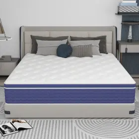 AOZA015MHPLA AICEHOME Gel Memory Foam Mattress Twin Queen Bed #2