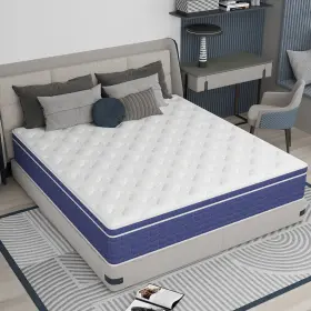 AOZA015MHPLA AICEHOME Gel Memory Foam Mattress Twin Queen Bed #3