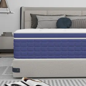 AOZA015MHPLA AICEHOME Gel Memory Foam Mattress Twin Queen Bed