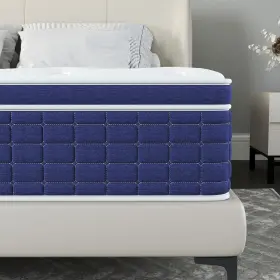 UHM015 AICEHOME Queen Mattress Firm Feel Hybrid Box Gel