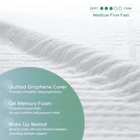 059648487532 AIRDOWN Mattress Tea Memory Foam Sleep #3
