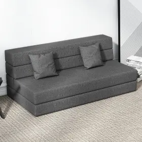 755745278114 AIRDOWN Memory Foam Mattress Queen Folding Pillo