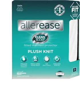 60710AMZSC ALLER-EASE Cleanboost Knit Waterproof Mattress