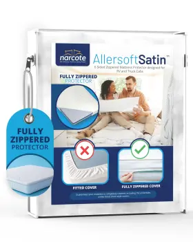 850048973381 ALLERSOFT Rv Zippered Mattress Protector