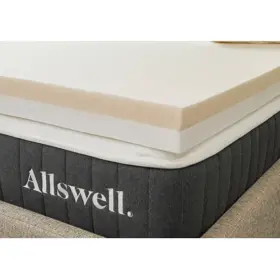 084045775055 ALLSWELL Memory Foam Mattress Topper Infused Gel