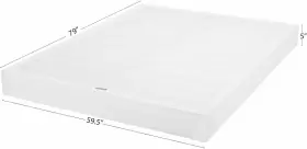 AMZ-5KDBS-Q2 AMAZON BASICS Smart Box Spring Bed Base Mattress #2