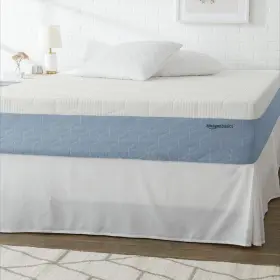 G-MAT-0940A-FL-WHT AMAZON BASICS Cooling Gel Memory Foam Firm