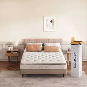 785034054471 AMERICAN SERLEEP INC Hybrid Memory Foam Mattress