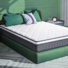 445021795727 ANGDUO Queen Mattresses Box Firm Hybrid Gel Foam