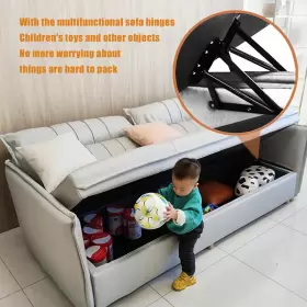 AM06 ANTEISI Lift Up Raising Hinges Sofa Bed Storage #2