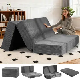 730688741598 AOLVDOW Fold Mattress Folding Sofa Bed