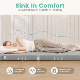 683125196126 APRLEAF Mattress Folding Twin Cover Upgrad #2