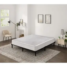 609921557220 ARCTUS Bsm Box Spring Mattress Foundation Fabric