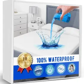 WOWMC-1 ARTIVESTION Twin Mattress Protector Waterproof Topper