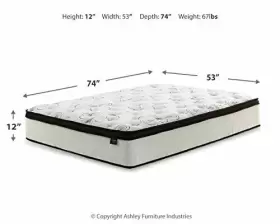 M69721 ASHLEY FURNITURE Chime Firm Hybrid Mattress Cooling #3