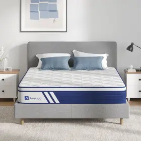 A-M02805-N3-WHITE AVENCO King Mattress Firm Certipur