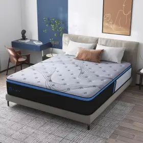 445038027002 AVENCO Hybrid Gel Foam Mattress Pillow Top Queen