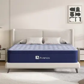 797434978691 AVENCO Queen Mattress Hybrid Box Pressure Reli